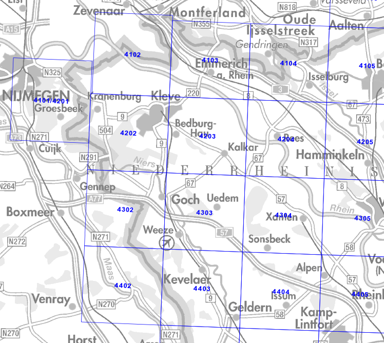 Informationen zu den Geodatendiensten Geobasis NRW